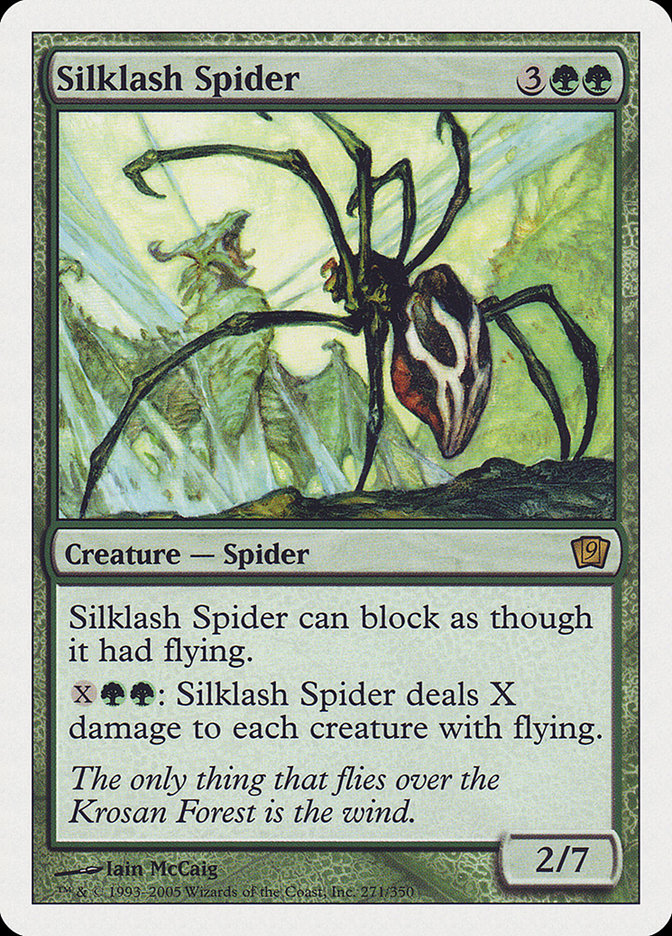 Silklash Spider [Ninth Edition] MTG Single Magic: The Gathering | Red Claw Gaming