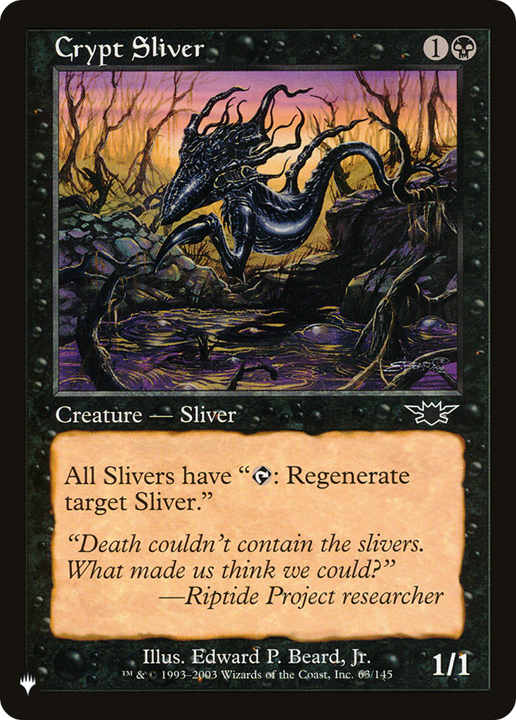Crypt Sliver [The List] MTG Single Magic: The Gathering | Red Claw Gaming