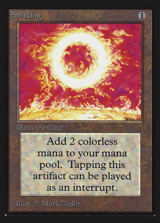 Sol Ring [International Collectors' Edition] MTG Single Magic: The Gathering | Red Claw Gaming