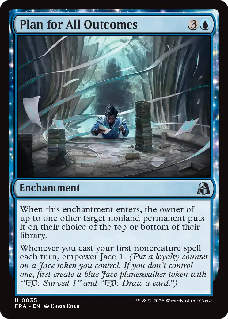 Plan for All Outcomes [Reality Fracture] MTG Single Magic: The Gathering | Red Claw Gaming
