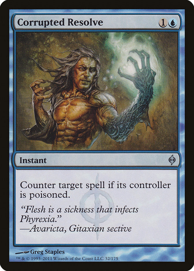 Corrupted Resolve [New Phyrexia] MTG Single Magic: The Gathering | Red Claw Gaming