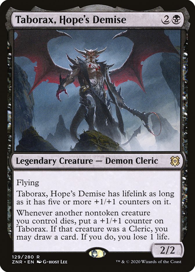 Taborax, Hope's Demise [Zendikar Rising] MTG Single Magic: The Gathering | Red Claw Gaming