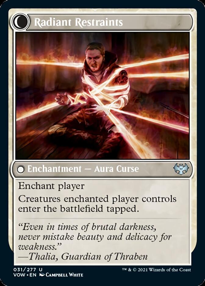 Radiant Grace // Radiant Restraints [Innistrad: Crimson Vow] MTG Single Magic: The Gathering | Red Claw Gaming