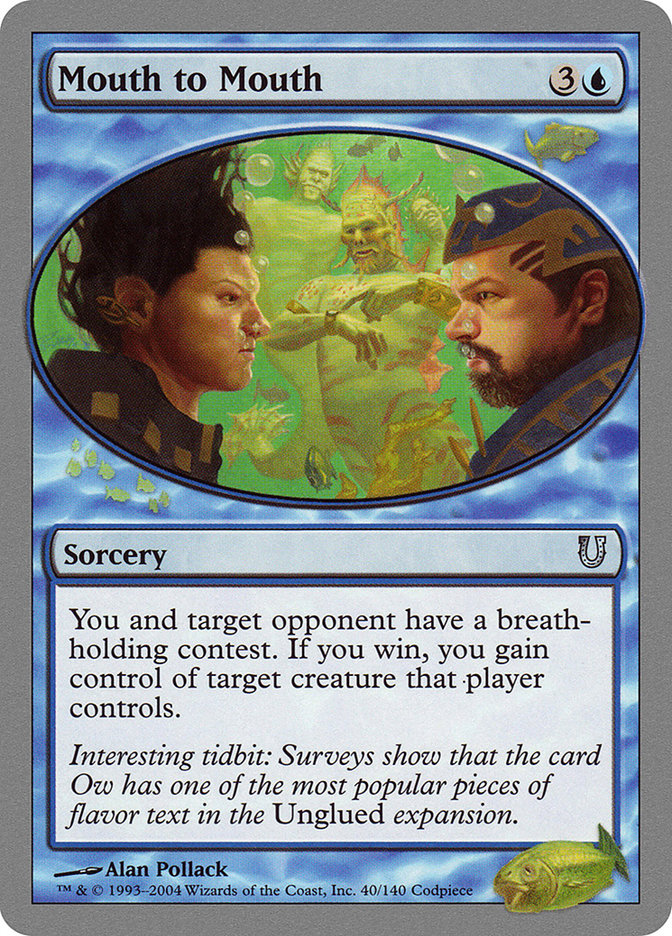 Mouth to Mouth [Unhinged] MTG Single Magic: The Gathering | Red Claw Gaming