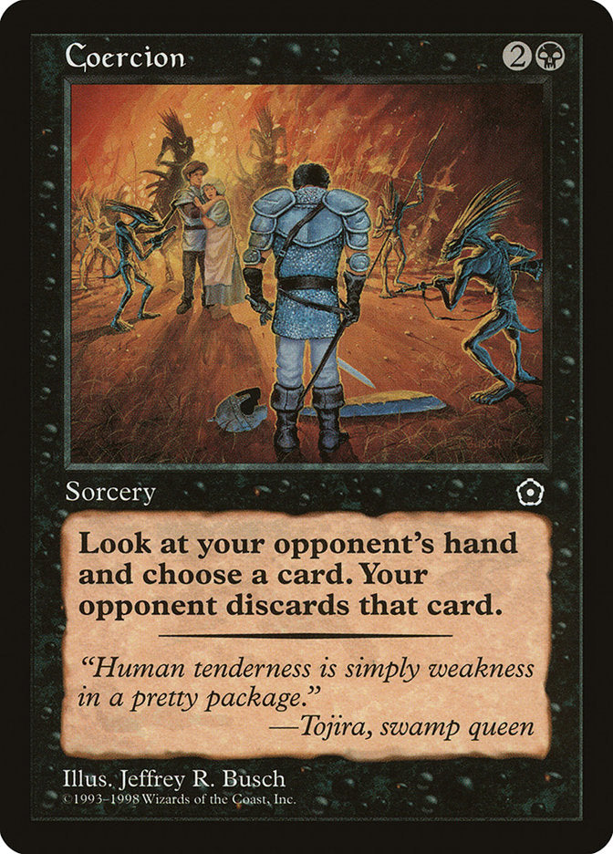 Coercion [Portal Second Age] MTG Single Magic: The Gathering | Red Claw Gaming