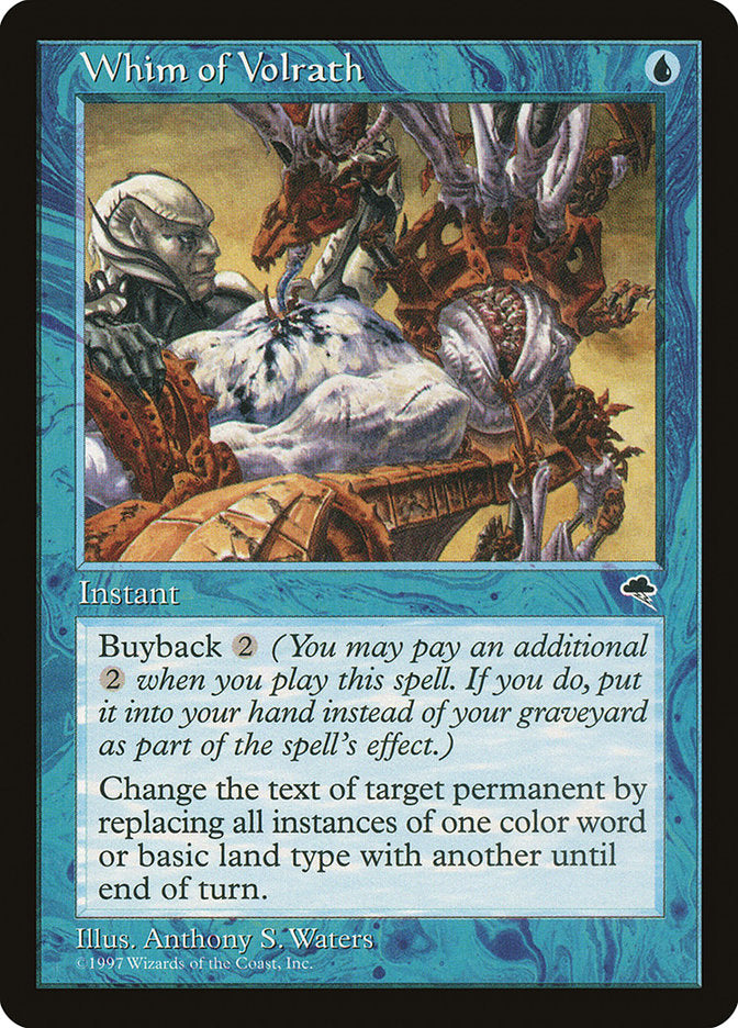 Whim of Volrath [Tempest] MTG Single Magic: The Gathering | Red Claw Gaming