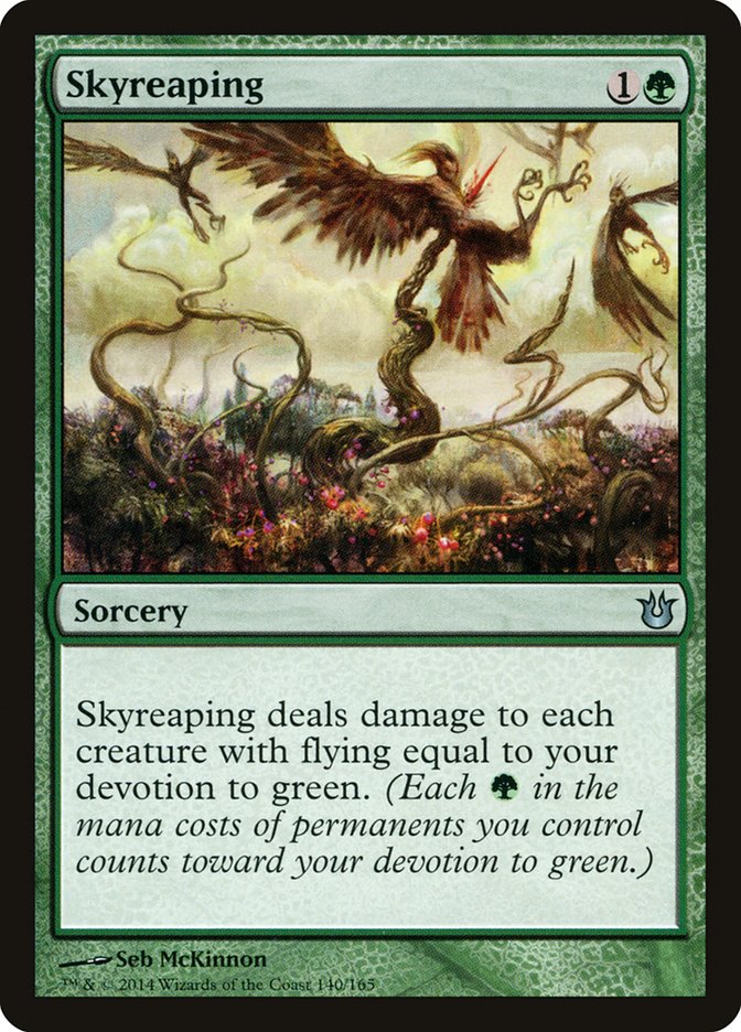 Skyreaping [Born of the Gods] MTG Single Magic: The Gathering | Red Claw Gaming