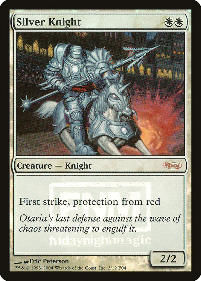Silver Knight [Friday Night Magic 2004] MTG Single Magic: The Gathering | Red Claw Gaming