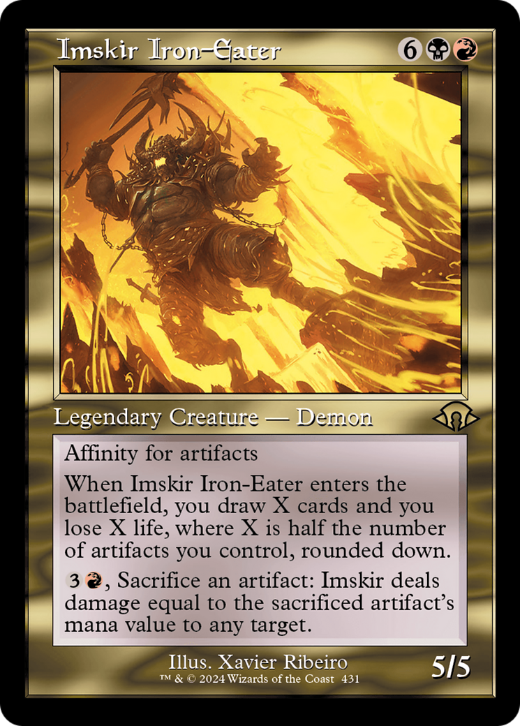 Imskir Iron-Eater (Retro) [Modern Horizons 3] MTG Single Magic: The Gathering | Red Claw Gaming