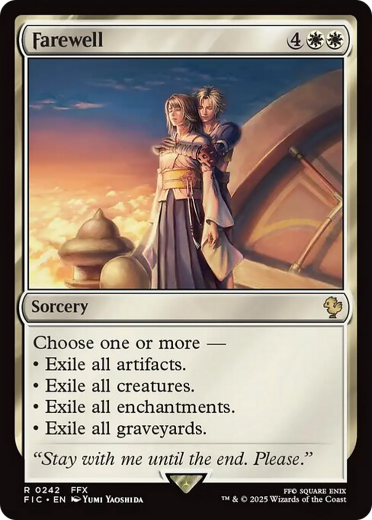Farewell [FINAL FANTASY Commander] MTG Single Magic: The Gathering | Red Claw Gaming