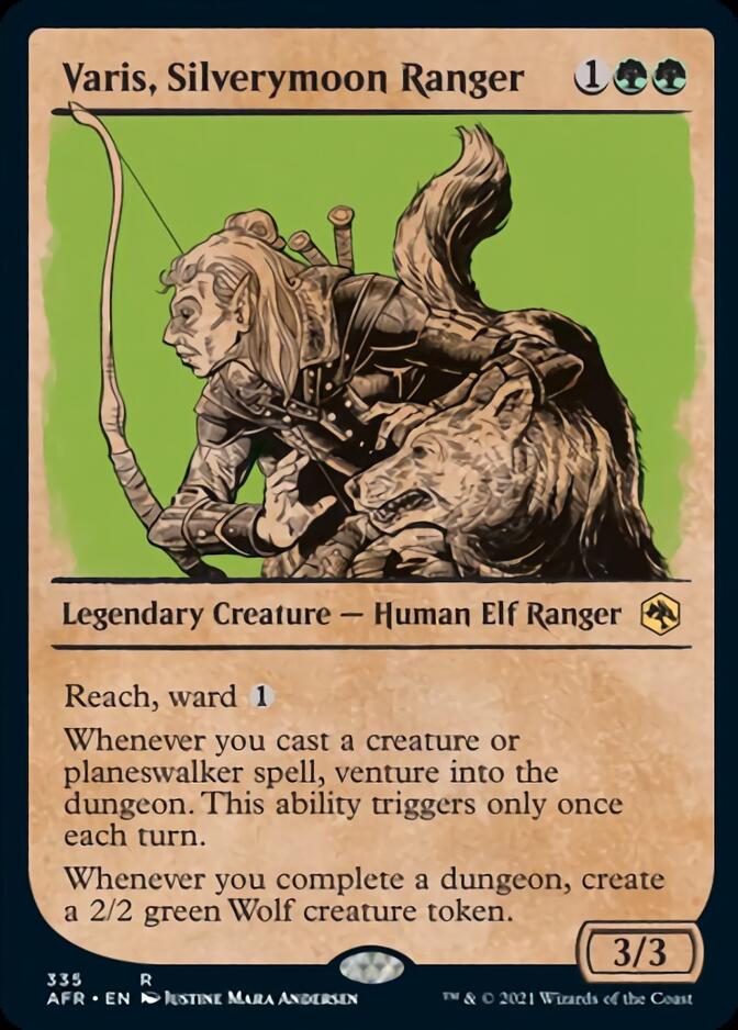 Varis, Silverymoon Ranger (Showcase) [Dungeons & Dragons: Adventures in the Forgotten Realms] MTG Single Magic: The Gathering | Red Claw Gaming