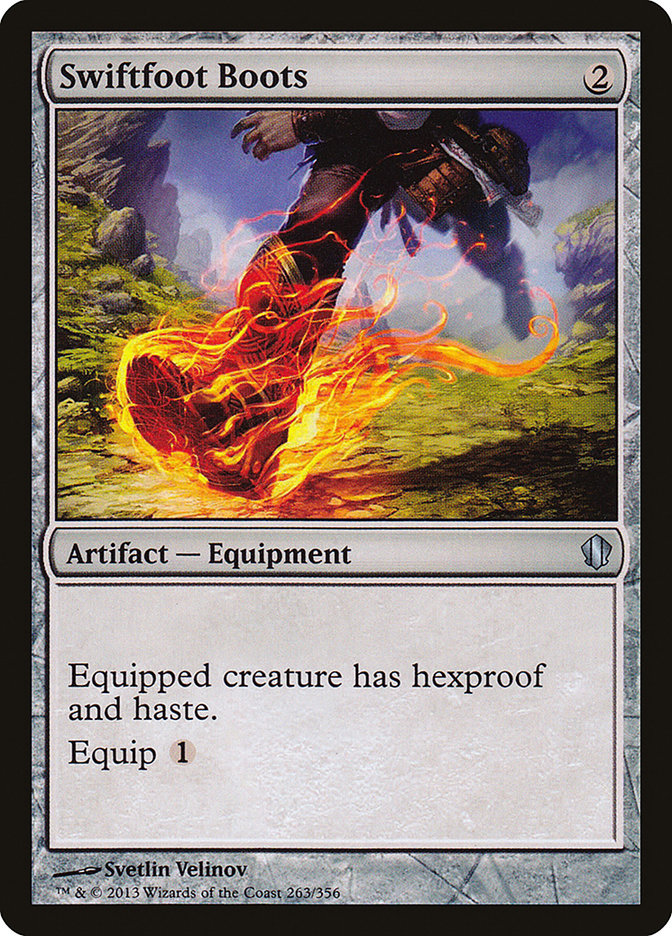 Swiftfoot Boots [Commander 2013] MTG Single Magic: The Gathering | Red Claw Gaming
