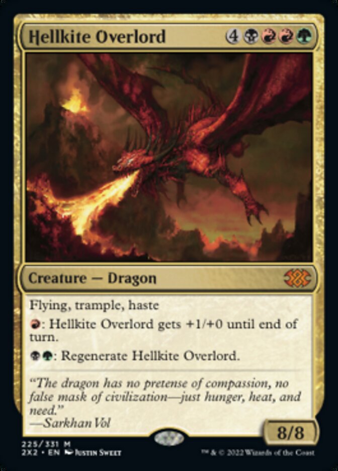 Hellkite Overlord [Double Masters 2022] MTG Single Magic: The Gathering    | Red Claw Gaming