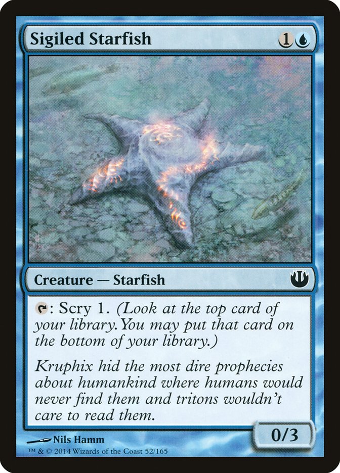 Sigiled Starfish [Journey into Nyx] MTG Single Magic: The Gathering | Red Claw Gaming