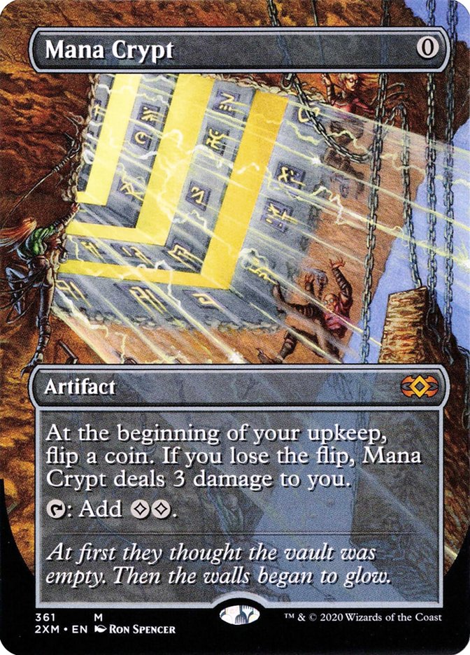 Mana Crypt (Toppers) [Double Masters] MTG Single Magic: The Gathering | Red Claw Gaming