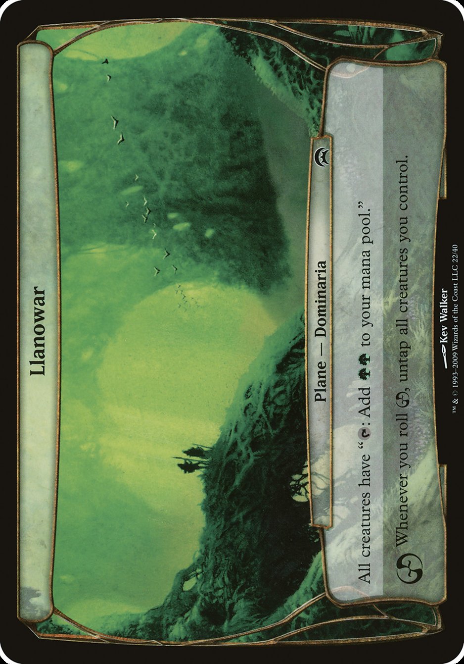 Llanowar (Planes) [Planechase Planes] MTG Single Magic: The Gathering | Red Claw Gaming