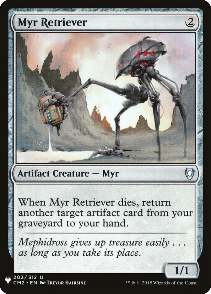 Myr Retriever [Mystery Booster] MTG Single Magic: The Gathering | Red Claw Gaming
