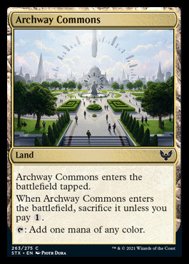 Archway Commons [Strixhaven: School of Mages] MTG Single Magic: The Gathering | Red Claw Gaming