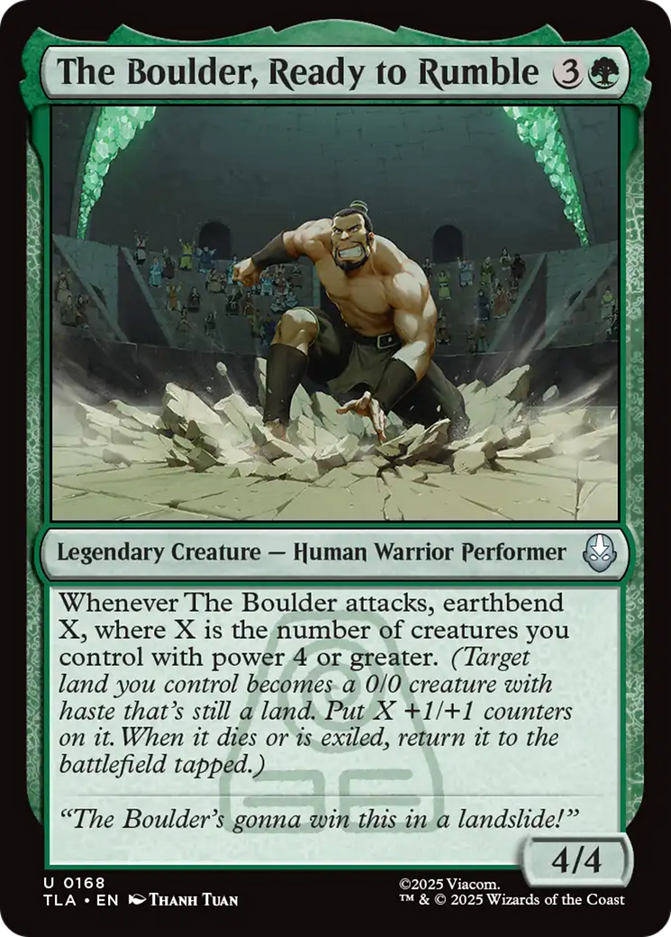 The Boulder, Ready to Rumble [Avatar: The Last Airbender] MTG Single Magic: The Gathering | Red Claw Gaming