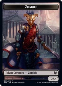 Zombie // Satyr Double-Sided Token [Theros Beyond Death Tokens] MTG Single Magic: The Gathering | Red Claw Gaming