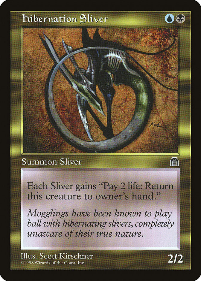 Hibernation Sliver [Stronghold] MTG Single Magic: The Gathering | Red Claw Gaming