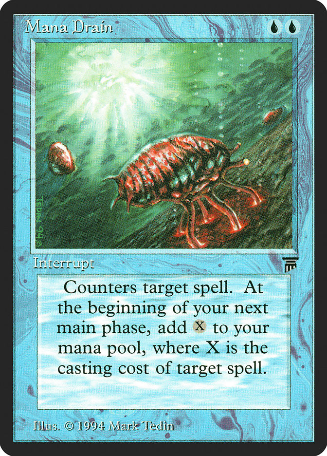 Mana Drain [Legends] MTG Single Magic: The Gathering | Red Claw Gaming