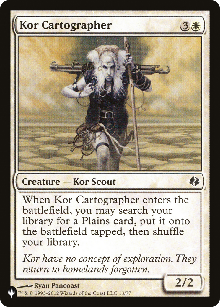 Kor Cartographer [The List] MTG Single Magic: The Gathering | Red Claw Gaming