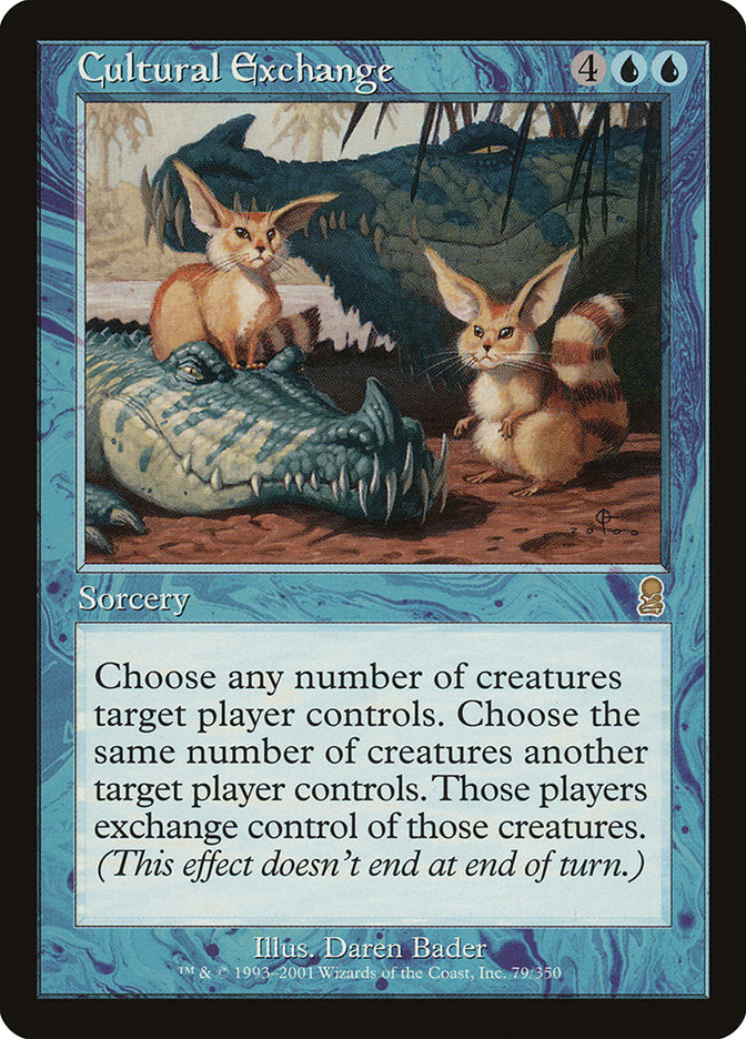 Cultural Exchange [Odyssey] MTG Single Magic: The Gathering | Red Claw Gaming