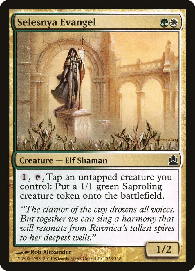 Selesnya Evangel [Commander 2011] MTG Single Magic: The Gathering | Red Claw Gaming