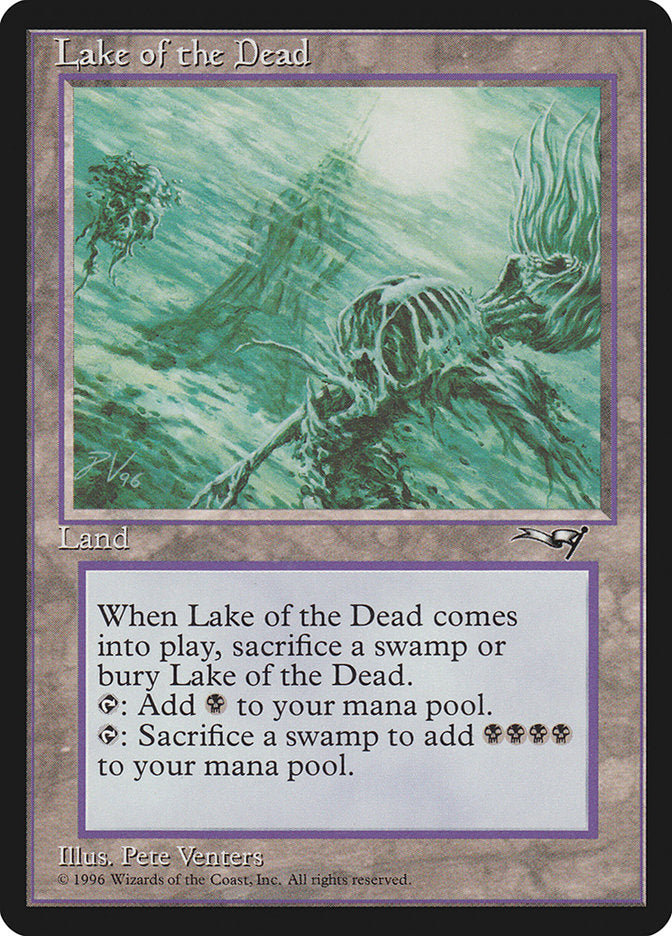 Lake of the Dead [Alliances] MTG Single Magic: The Gathering | Red Claw Gaming