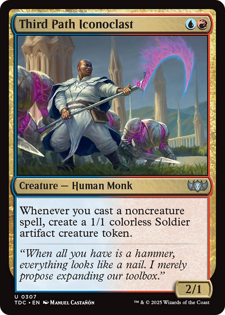 Third Path Iconoclast [Tarkir: Dragonstorm Commander] MTG Single Magic: The Gathering | Red Claw Gaming