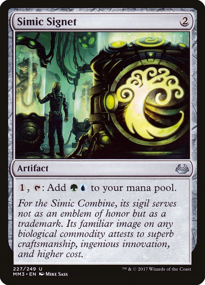 Simic Signet [Modern Masters 2017] MTG Single Magic: The Gathering | Red Claw Gaming