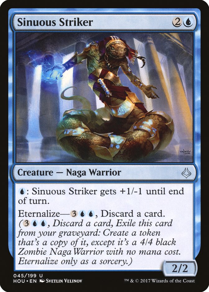 Sinuous Striker [Hour of Devastation] MTG Single Magic: The Gathering | Red Claw Gaming