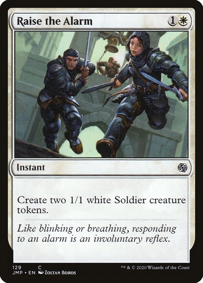Raise the Alarm [Jumpstart] MTG Single Magic: The Gathering | Red Claw Gaming
