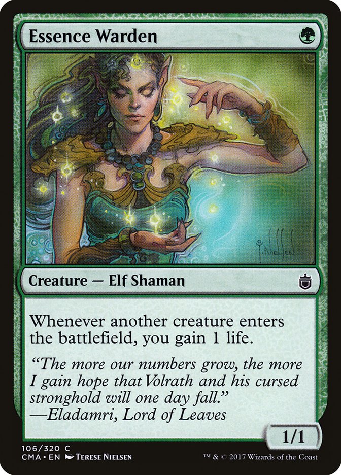 Essence Warden [Commander Anthology] MTG Single Magic: The Gathering | Red Claw Gaming