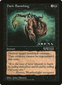 Dark Banishing (Oversized) [Oversize Cards] MTG Single Magic: The Gathering | Red Claw Gaming