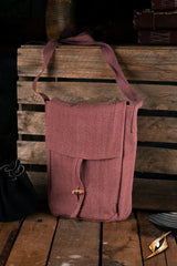 Traveler Satchel - Canvas LARP Iron Fortress Red | Red Claw Gaming