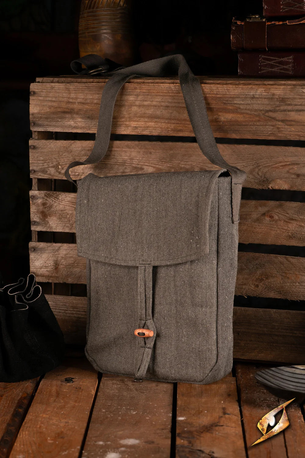 Traveler Satchel - Canvas LARP Iron Fortress Red | Red Claw Gaming