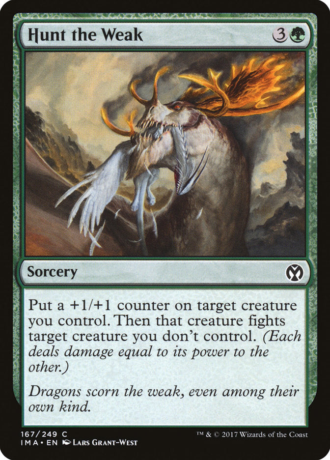 Hunt the Weak [Iconic Masters] MTG Single Magic: The Gathering | Red Claw Gaming