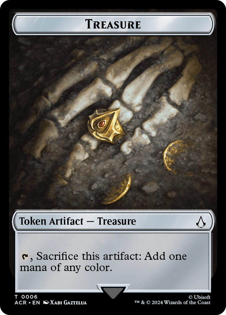 Treasure Token [Assassin's Creed Tokens] MTG Single Magic: The Gathering | Red Claw Gaming