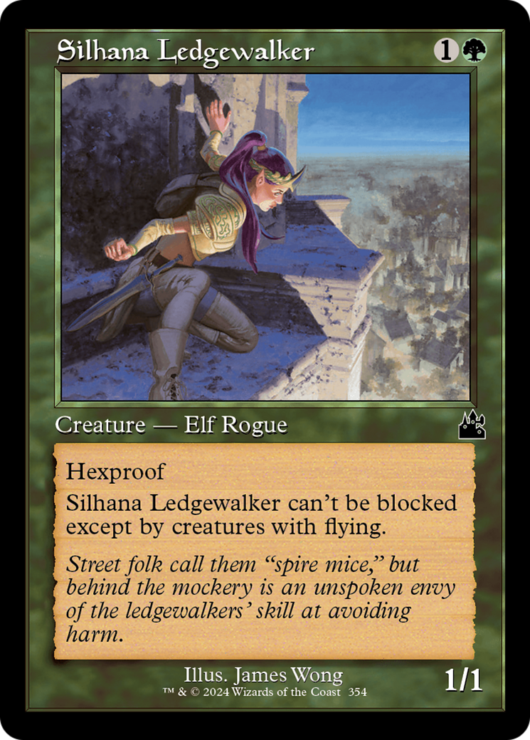 Silhana Ledgewalker (Retro Frame) [Ravnica Remastered] MTG Single Magic: The Gathering | Red Claw Gaming