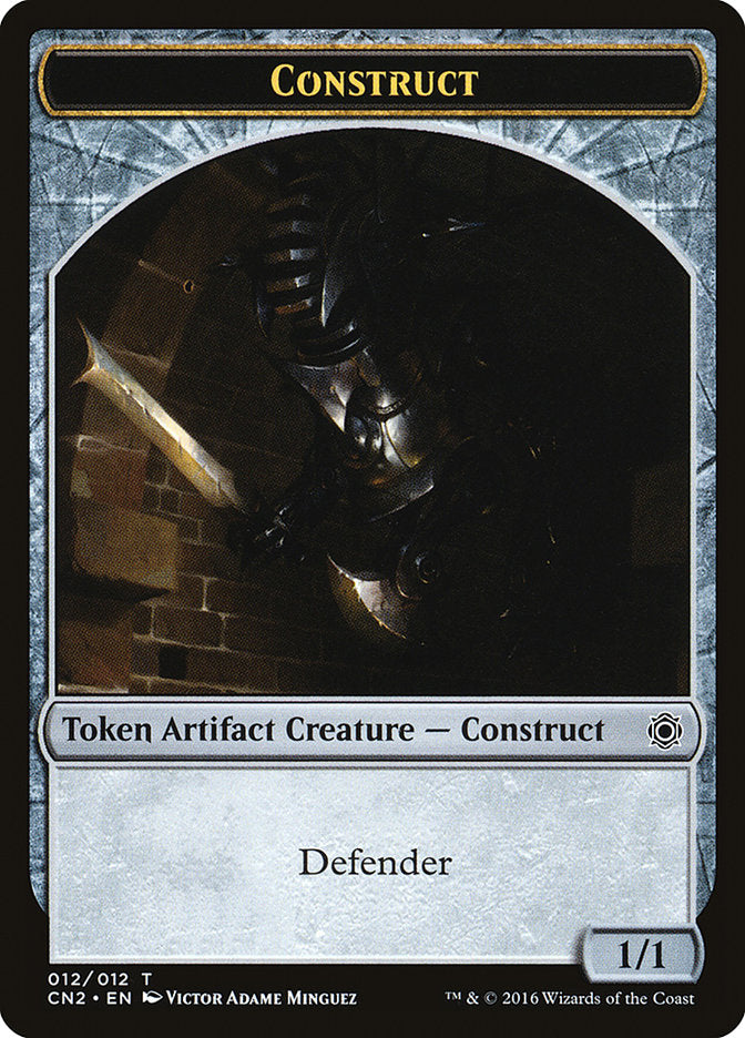 Construct Token [Conspiracy: Take the Crown Tokens] MTG Single Magic: The Gathering | Red Claw Gaming