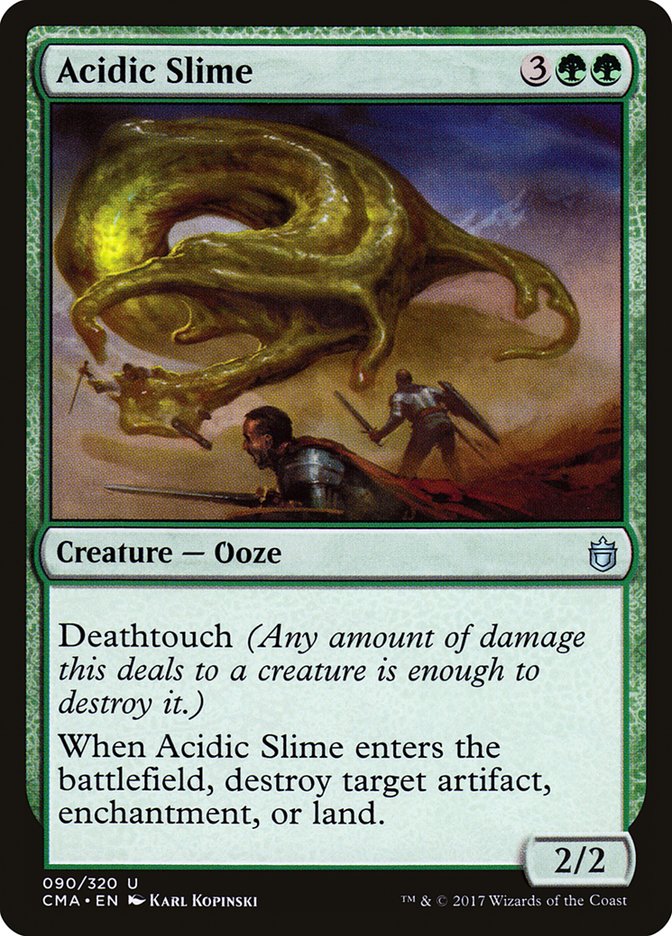 Acidic Slime [Commander Anthology] MTG Single Magic: The Gathering | Red Claw Gaming