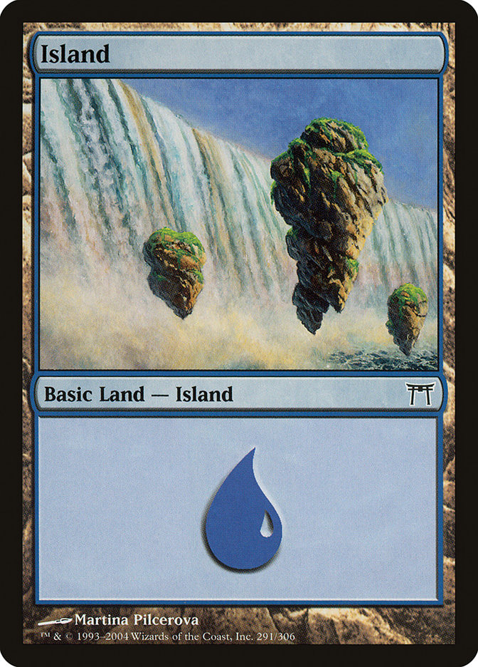 Island (291) [Champions of Kamigawa] MTG Single Magic: The Gathering | Red Claw Gaming