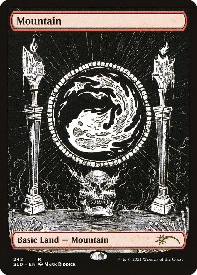 Mountain (Crushing Brutality) [Secret Lair Drop Series] MTG Single Magic: The Gathering | Red Claw Gaming