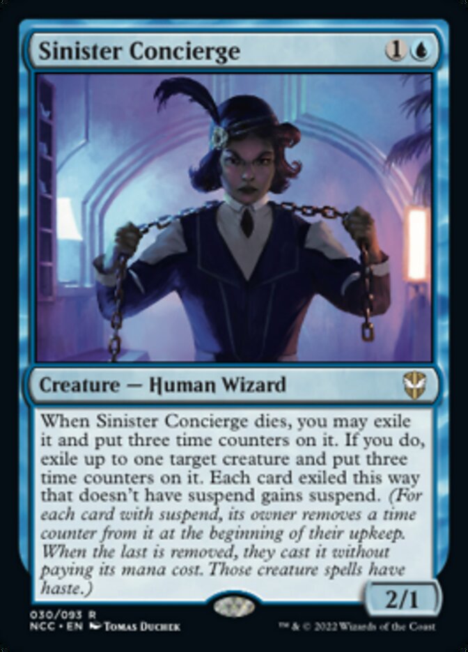 Sinister Concierge [Streets of New Capenna Commander] MTG Single Magic: The Gathering | Red Claw Gaming