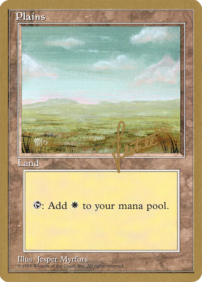 Plains (bl364) (Bertrand Lestree) [Pro Tour Collector Set] MTG Single Magic: The Gathering | Red Claw Gaming