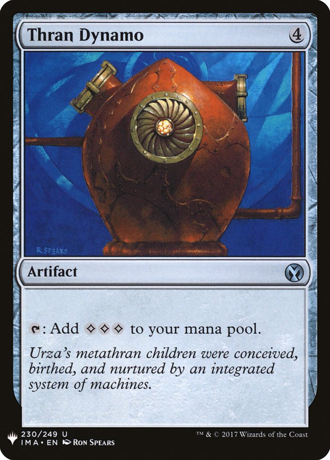 Thran Dynamo [Mystery Booster] MTG Single Magic: The Gathering | Red Claw Gaming