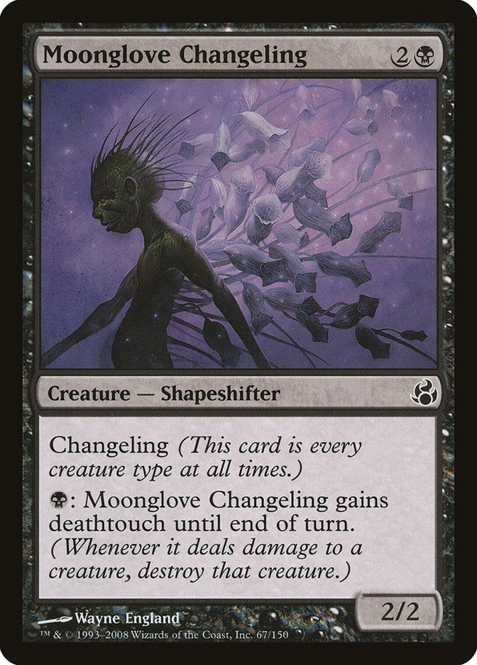 Moonglove Changeling [Morningtide] MTG Single Magic: The Gathering | Red Claw Gaming