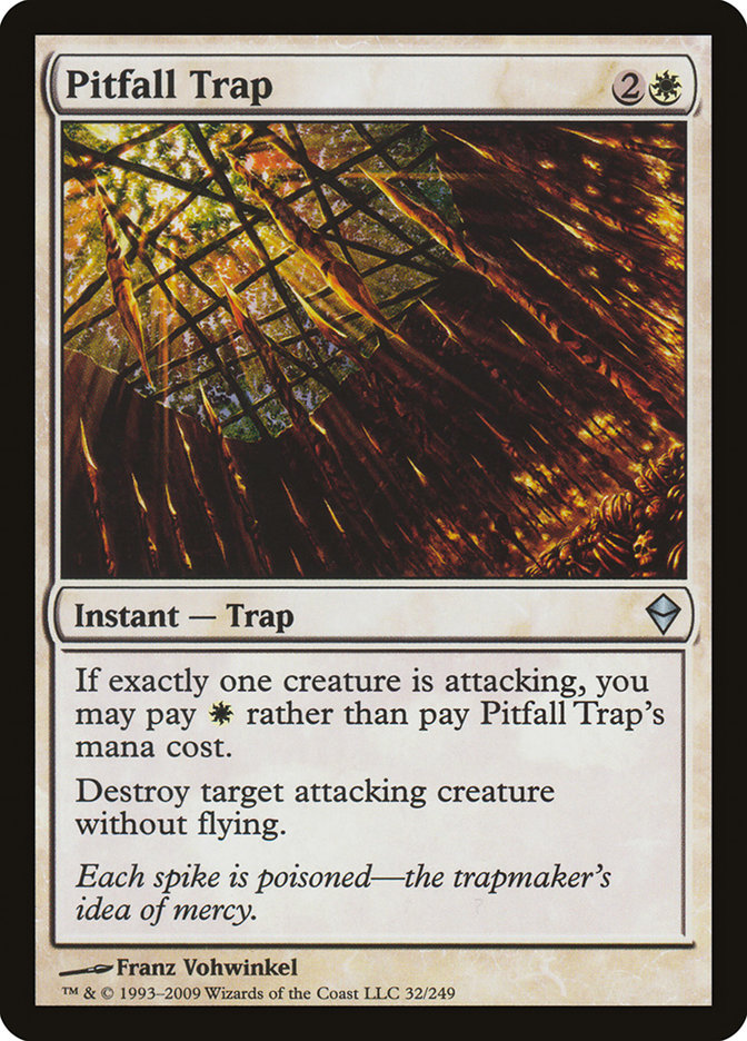 Pitfall Trap [Zendikar] MTG Single Magic: The Gathering | Red Claw Gaming